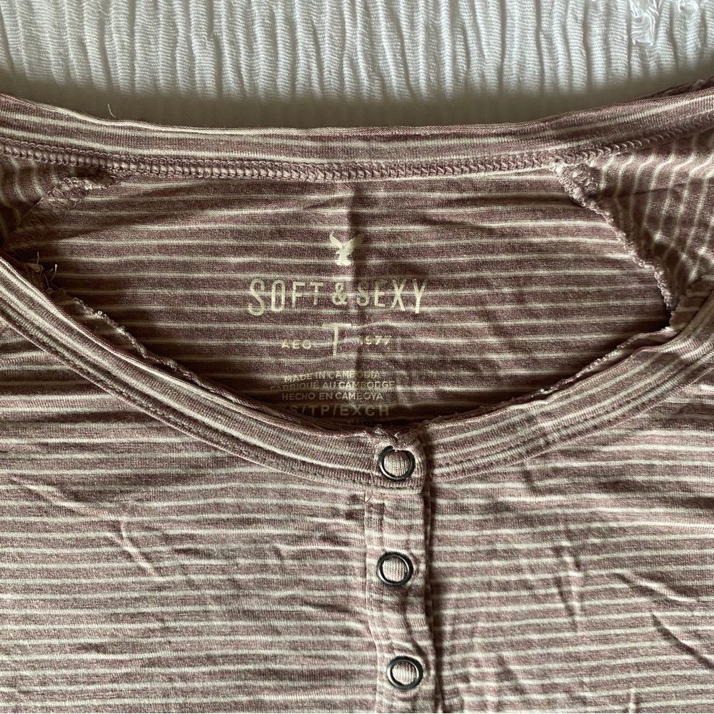 Striped Hensley Top (Xs) - American Eagle - Coque… - image 2